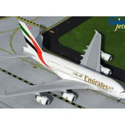 Airplane Model*Gemini Jets G2UAE1045 1:200 Emirates Airbus A380-800 - Miniature Marvels: Airplane Models & Painted Dice