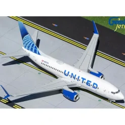 Airplane Model*Gemini Jets G2UAL1014 1:200 United Airlines Boeing 737-700 - Miniature Marvels: Airplane Models & Painted Dice