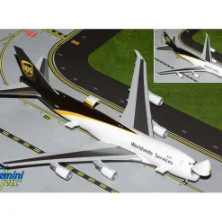 Airplane Model*Gemini Jets G2UPS932 UPS Airlines 1:200 Boeing 747-400F - Miniature Marvels: Airplane Models & Painted Dice