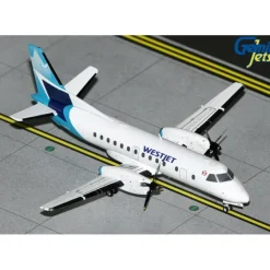 Airplane Model*Gemini Jets G2WJA1245 1:200 WestJet Airlines Saab 340B C-GOIA - Miniature Marvels: Airplane Models & Painted Dice