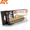 Paint<3Gen Acrylics: 1937-44 Panzer Colors LTG AK-11656 - Miniature Marvels: Airplane Models & Painted Dice