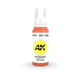 Paint<3Gen Acrylics: Deep Orange - Intense LTG AK-11080 - Miniature Marvels: Airplane Models & Painted Dice