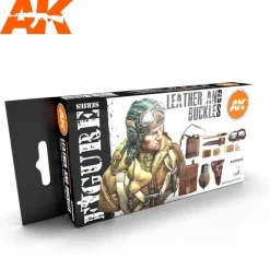Paint<3Gen Acrylics: Leather and Buckles LTG AK-11620 - Miniature Marvels: Airplane Models & Painted Dice