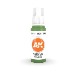 Paint<3Gen Acrylics: Light Green - Standard LTG AK-11141 - Miniature Marvels: Airplane Models & Painted Dice