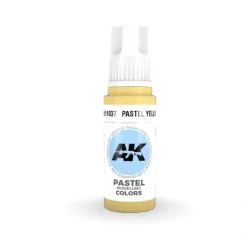 Paint<3Gen Acrylics: Pastel Yellow - Pastel LTG AK-11037 - Miniature Marvels: Airplane Models & Painted Dice