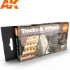 Paint<3Gen Acrylics: Tracks & Wheels LTG AK-11672 - Miniature Marvels: Airplane Models & Painted Dice