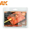 Paint<3Gen Acrylics: Unfinished German Vehicles Weathering Set LTG AK-11651 - Miniature Marvels: Airplane Models & Painted Dice