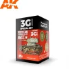 Paint<3Gen Acrylics: WWII Russian Standard Colors LTG AK-11665 - Miniature Marvels: Airplane Models & Painted Dice