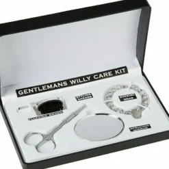 Egpull<Gentlemans Willy Care Grooming Kit Set Mens Novelty Joke Secret Santa Xmas Gift - Miniature Marvels: Airplane Models & Painted Dice