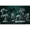 Miniature<Ghoul Set - Miniature Marvels: Airplane Models & Painted Dice