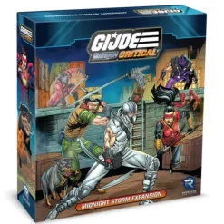 Board Game<G.I. JOE: Mission Critical - Midnight Storm Expansion RGS 02594 - Miniature Marvels: Airplane Models & Painted Dice