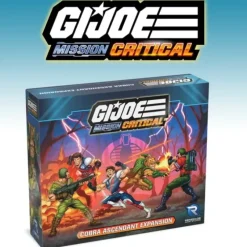 Shop All*G.I. JOE: Mission Critical - Cobra Ascendant Expansion - Miniature Marvels: Airplane Models & Painted Dice