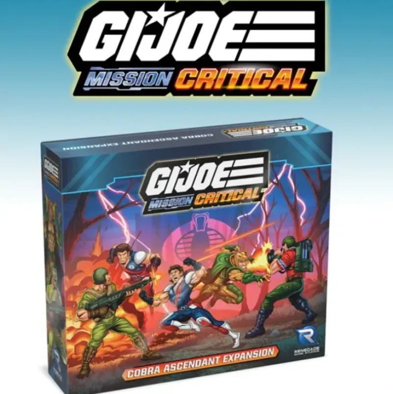 Shop All*G.I. JOE: Mission Critical - Cobra Ascendant Expansion - Miniature Marvels: Airplane Models & Painted Dice