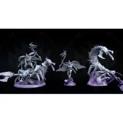 Miniature<Giant Deathstalker - Miniature Marvels: Airplane Models & Painted Dice