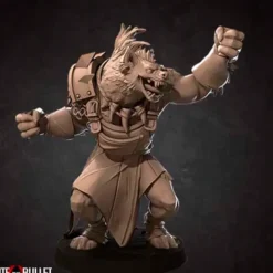 Miniature<Gnoll - Miniature Marvels: Airplane Models & Painted Dice