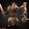 Miniature<Gnoll Butcher - Miniature Marvels: Airplane Models & Painted Dice