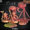 Miniature<Goblin Band - Miniature Marvels: Airplane Models & Painted Dice