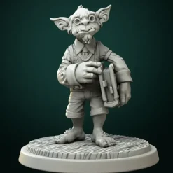 Miniature<Goblin Bundle - Miniature Marvels: Airplane Models & Painted Dice