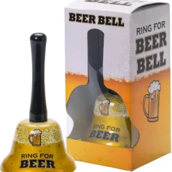 Egpull<Golden " Ring for BEER " Hand Bell - Gag Joke Bar Pub Office Desk Kitchen Room - Miniature Marvels: Airplane Models & Painted Dice