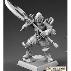 Miniature<Golden Guardian: Pathfinder RPR 60142 - Miniature Marvels: Airplane Models & Painted Dice