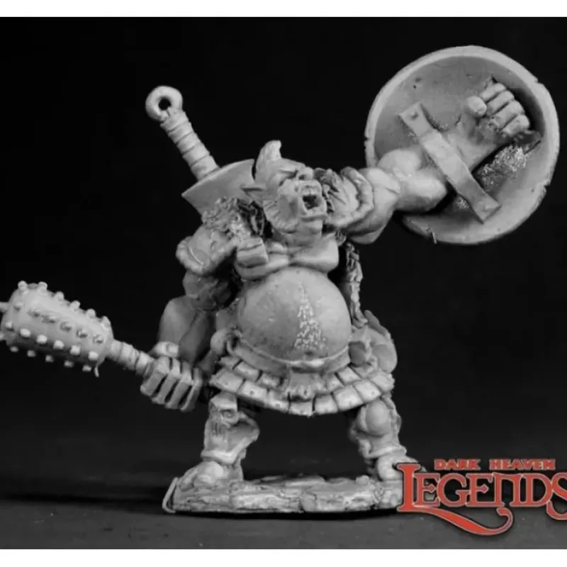 Miniature<Gorevane, Half Ogre Fighter: Dark Heaven Legends RPR 02966 - Miniature Marvels: Airplane Models & Painted Dice