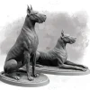 Shop All*Great Danes, 75mm - Miniature Marvels: Airplane Models & Painted Dice