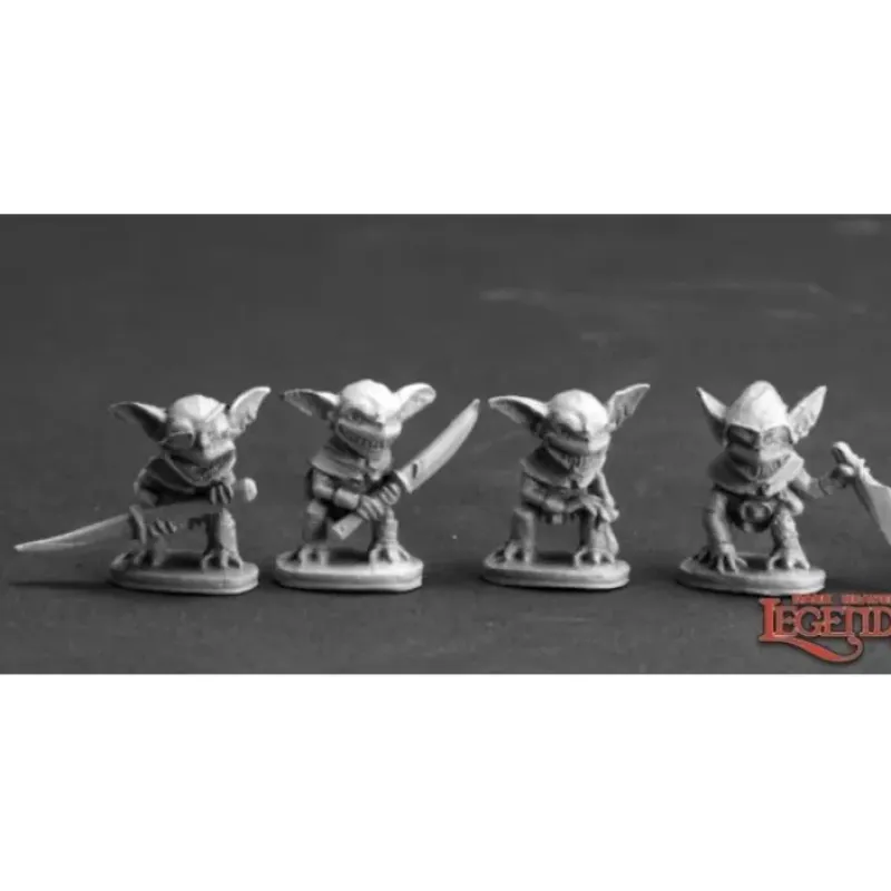 Miniature<Gremlins (4): Dark Heaven Legends RPR 03621 - Miniature Marvels: Airplane Models & Painted Dice