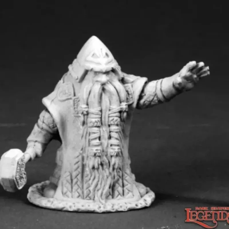 Miniature<Grimm Grayrune, Dwarf Priest: Dark Heaven Legends RPR 03663 - Miniature Marvels: Airplane Models & Painted Dice