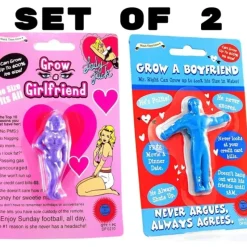 Egpull<Grow A Girlfriend & Boyfriend - COMBO SET - Funny GaG Joke Novelty - Miniature Marvels: Airplane Models & Painted Dice