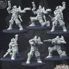 Miniature<Grull Hellbourne - Miniature Marvels: Airplane Models & Painted Dice