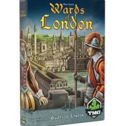 Board Game<Guilds of London: Wards of London Expansion TTT 1020-E01 - Miniature Marvels: Airplane Models & Painted Dice