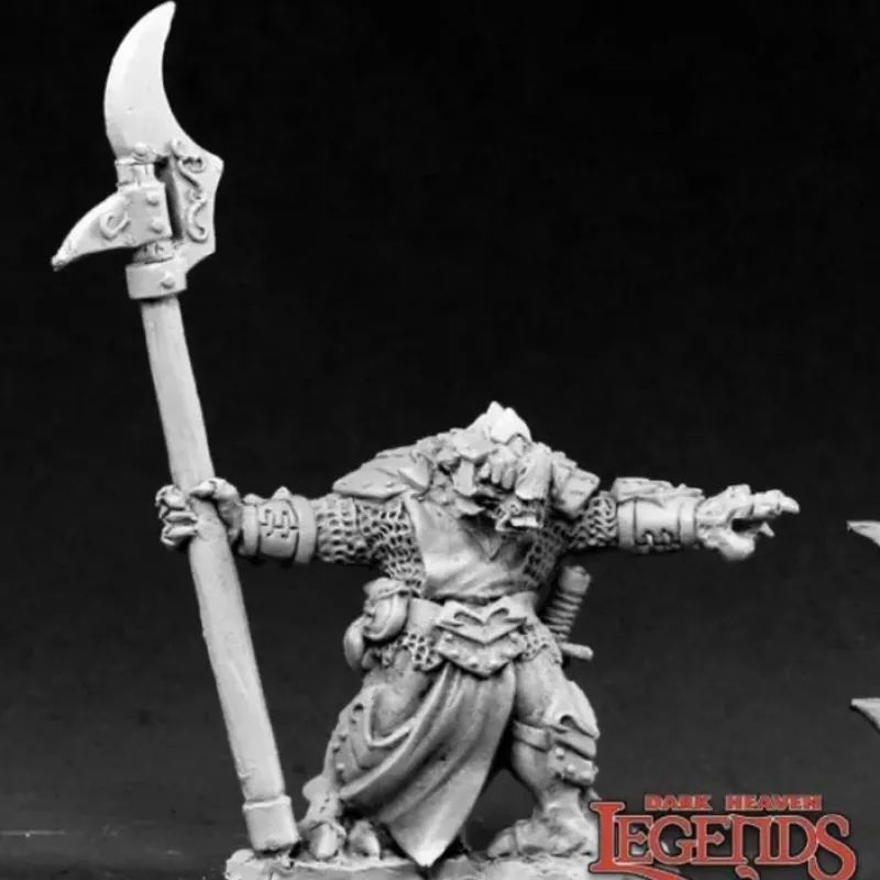 Miniature<Gulark, Reptus Warlord: Dark Heaven Legends RPR 03442 - Miniature Marvels: Airplane Models & Painted Dice