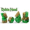 Dice<Halfsies Dice: "Robin Hood" GKG H20 - Miniature Marvels: Airplane Models & Painted Dice