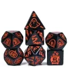 Shop All*Halloween 7-Set of Dice - Miniature Marvels: Airplane Models & Painted Dice