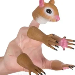 Egpull<HANDISQUIRREL- Squirrel Finger Tiny Hands Puppet Office Toy - Archie McPhee - Miniature Marvels: Airplane Models & Painted Dice