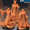 Miniature<Hastur Set - Miniature Marvels: Airplane Models & Painted Dice