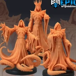 Miniature<Hastur Set - Miniature Marvels: Airplane Models & Painted Dice