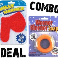 Egpull<Heater For your Peter Willy Warmer Sock + Weener Weiner Cleaner Soap ~ GAG COMBO - Miniature Marvels: Airplane Models & Painted Dice