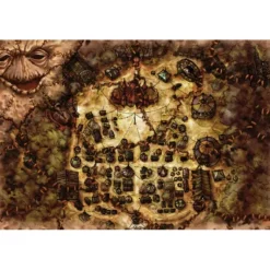 Accessories<Heckna (5E): Fabric Maphew World Map - Miniature Marvels: Airplane Models & Painted Dice