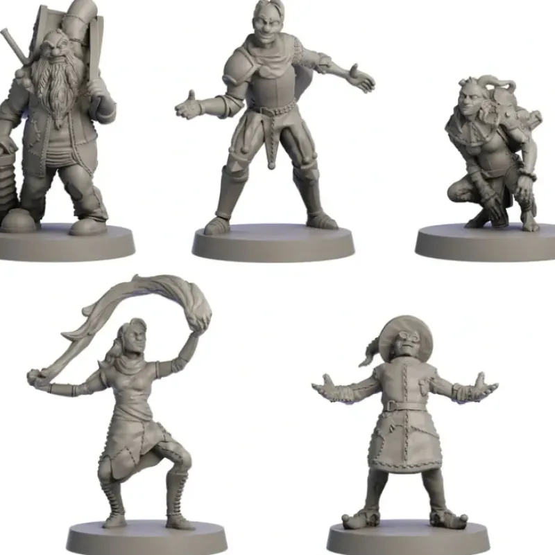 Shop All*Heckna (5E): Miniatures - Got Your Nose - Miniature Marvels: Airplane Models & Painted Dice