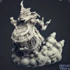 Miniature<Hegg The Bomber - Miniature Marvels: Airplane Models & Painted Dice