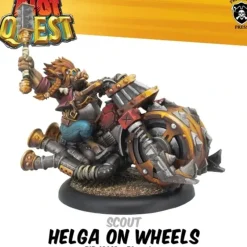 Miniature*Helga on Wheels: Riot Quest - Scout PIP 63023 - Miniature Marvels: Airplane Models & Painted Dice
