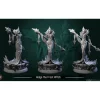 Miniature<Helga the Frost Witch, 32mm - Miniature Marvels: Airplane Models & Painted Dice