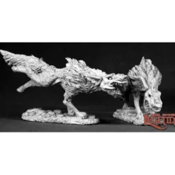 Miniature<Hell Hounds (2): Dark Heaven Legends RPR 02522 - Miniature Marvels: Airplane Models & Painted Dice
