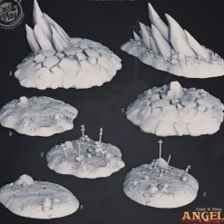 Shop All*Hell Terrain - Miniature Marvels: Airplane Models & Painted Dice