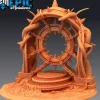 Miniature<Hells Gate Off - Miniature Marvels: Airplane Models & Painted Dice