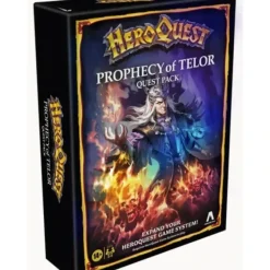 Shop All*Heroquest: Prophecy of Telor Quest Pack - Miniature Marvels: Airplane Models & Painted Dice
