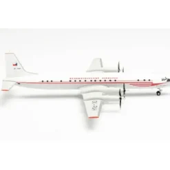 Airplane Model*Herpa 571333 1:200 CSA Czechoslovak Airlines Ilyushin IL-18 - Miniature Marvels: Airplane Models & Painted Dice
