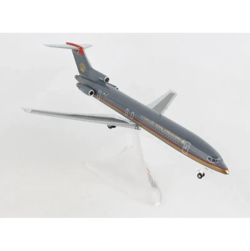 Airplane Model*Herpa 572101 1:200 Royal Jordanian 727-200 - Miniature Marvels: Airplane Models & Painted Dice