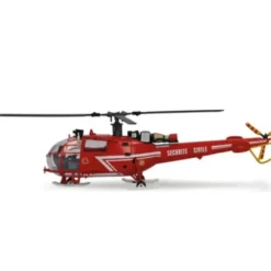 Airplane Model*Herpa 580847 1:72 Scurit Civile Sud Aviation SA 316 Alouette III F-ZBAN - Miniature Marvels: Airplane Models & Painted Dice